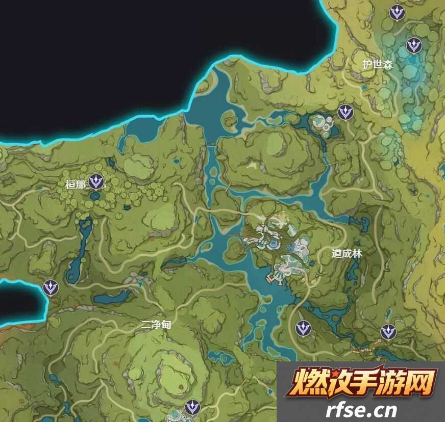 原神3.0须弥观景点位置一览