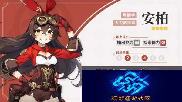 原神安柏使用攻略-安柏前景分析-原神攻略